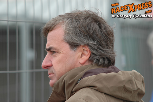 Carlos Sainz onlangs tijdens de WSK in Angerville